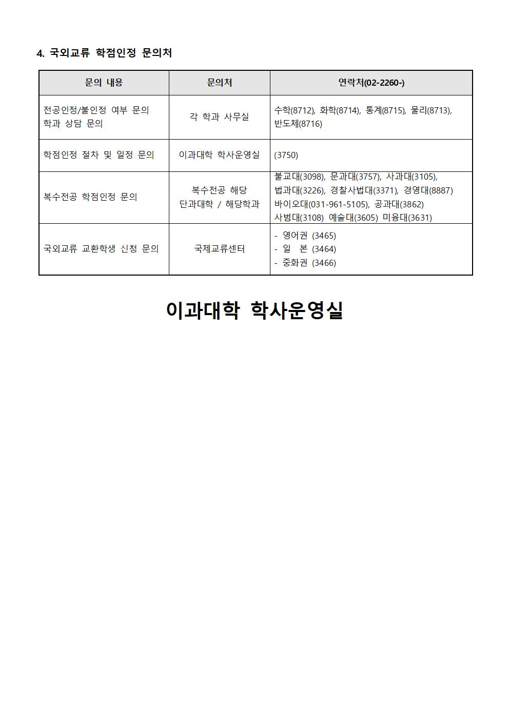 2020년 7월 국외교류(교환학생) 학점 신청 안내(게시용)_이과대학002.jpg